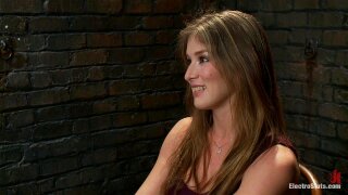 Episode 3: Felony's been in the business longer than I have. But nothing she's ever done could have prepared her for an intense Electrosluts anal, double penetration and squirting ordeal! But the fun's just begun, and she's tied up sitting on a barstool, giving me easy access to her plump, pillowy ass cheeks. I slap some sticky pads on them, making that sweet ass dance. Felony gets another dose of electricity though electrified nipple clamps. With a little manual stimulation, I make her wet. But everything's been built up to her penetrations with an electrified ass plug and dildo, causing a successive wave of intense orgasms. She cums hard again and again very vocally until she squirts all over herself!